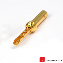 Wireworld GOLD BANANA Set Screw 10ga - bez obudowy