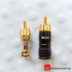 dh labs rca-650 - wtyk audio na kabel