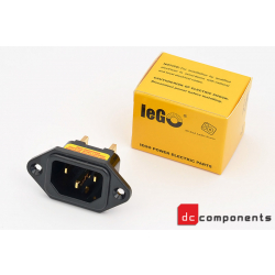 iego iec inlet - gniazdo zasilające - IEGO AC-01