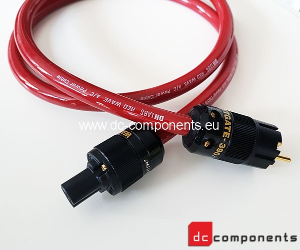 DH Labs Red Wave Wattgate Audio Grade - kabel zasilający do systemów audi