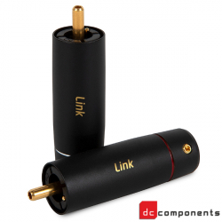 ETI Research Copper Link RCA Connector - miedziane wtyki rca / cinch